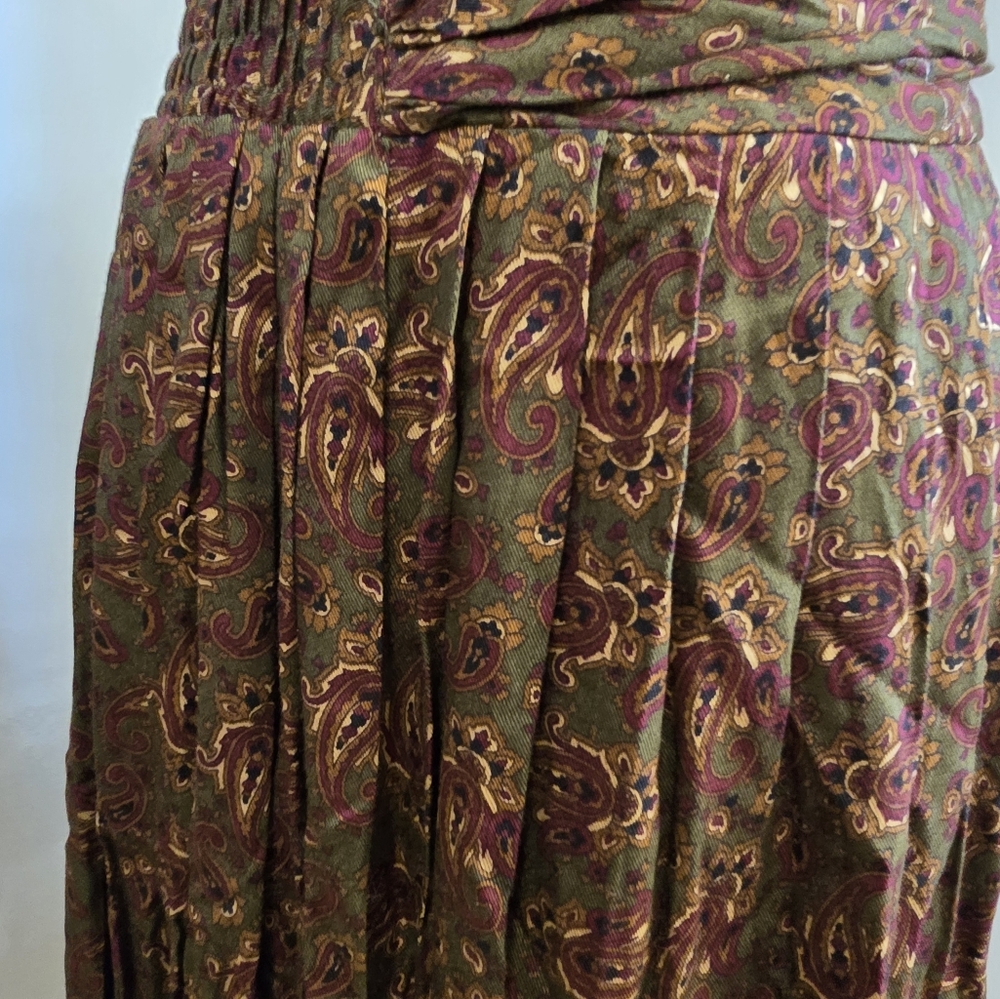 Women's brown vintage skirt
